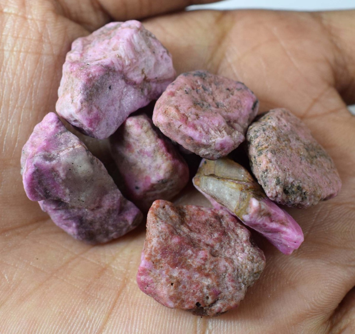 Certified Natural Pink Ruby 119.85 Carat Gemstone Rough Lot