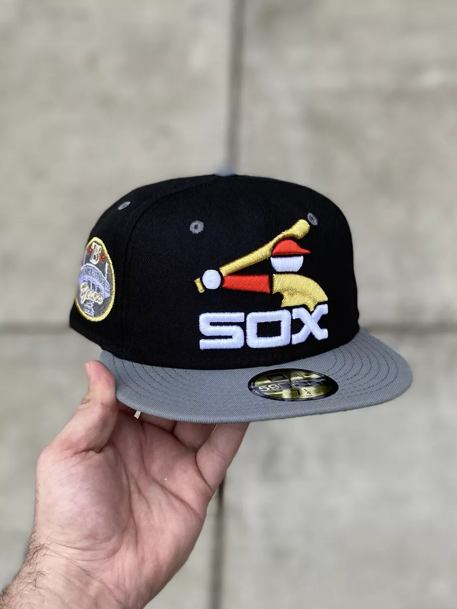 New Era Chicago White Sox Swinging Batterman 59Fifty Fitted Hat