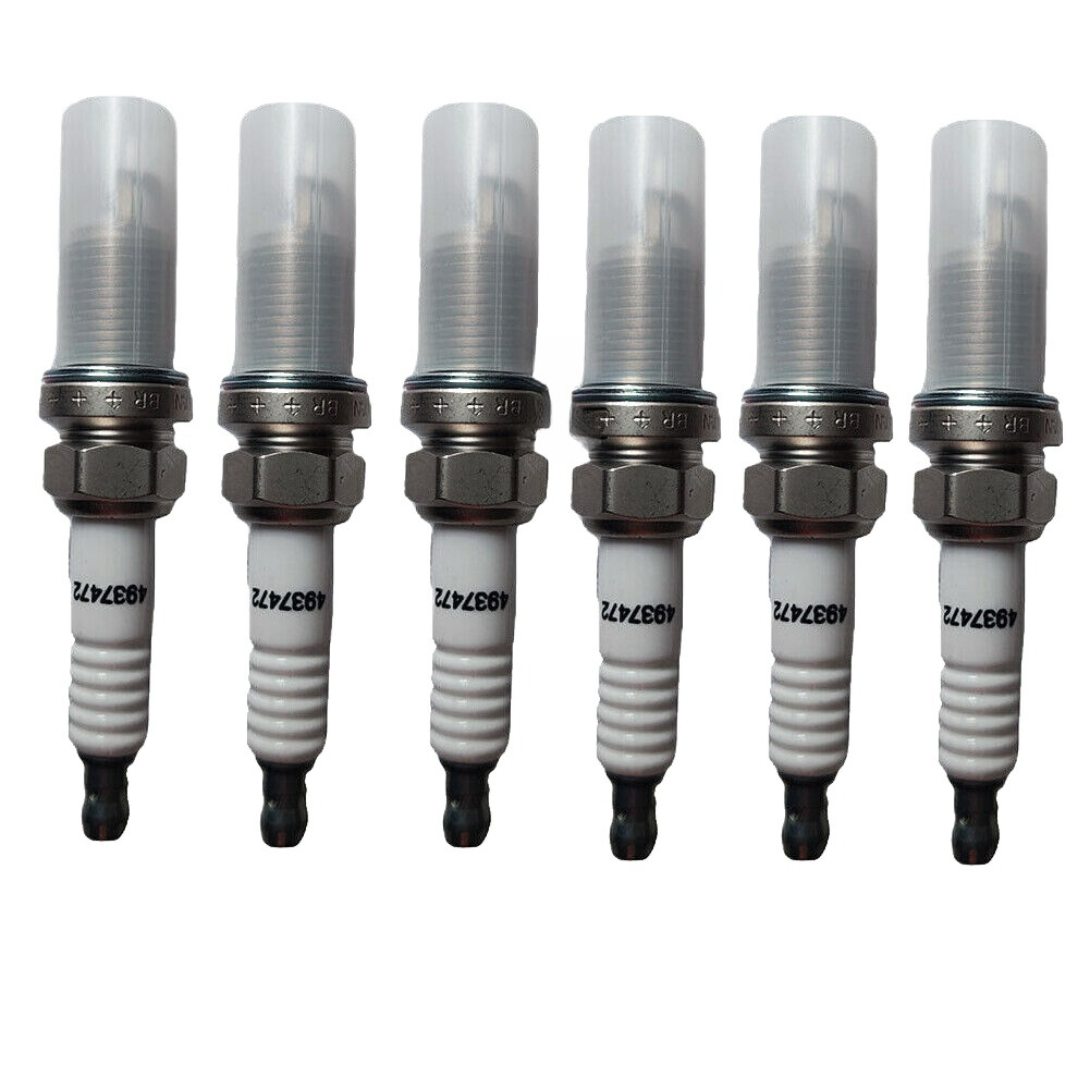 Kit For Cummins ISL Series 8.3L 8.9L 4937472 3976119 4955850 6 Pcs Spark Plug