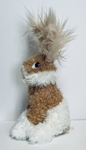 Peluche Dan Dee Angora Coniglietto Coniglio Tan Bianco Orecchio Lungo 14" 2019 - Usato in ottime condizioni - Foto 2 di 8