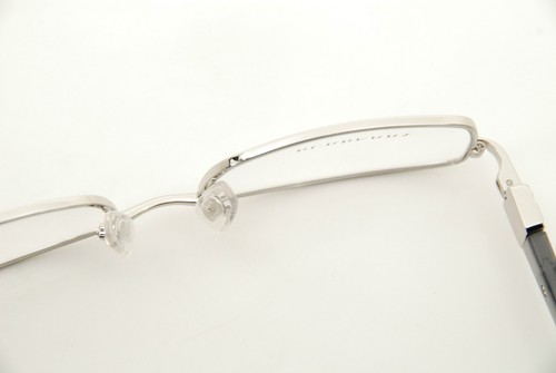 New Authentic Burberry 1145 1029 Silver/Grey 51mm Frames Eyeglasses RX Italy - Picture 10 of 12