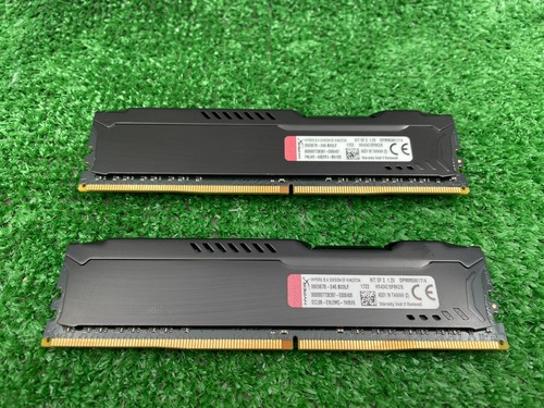 Kingston HyperX Fury kit 8 GB (2x4 GB) PC4 DDR4-2400 HX424C15FBK2/8 RAM - Foto 2 di 3