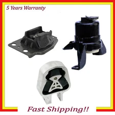 Engine Motor & Transission Mount For 2013-2017 Ford Fusion 2.5L Set of 3PCS New