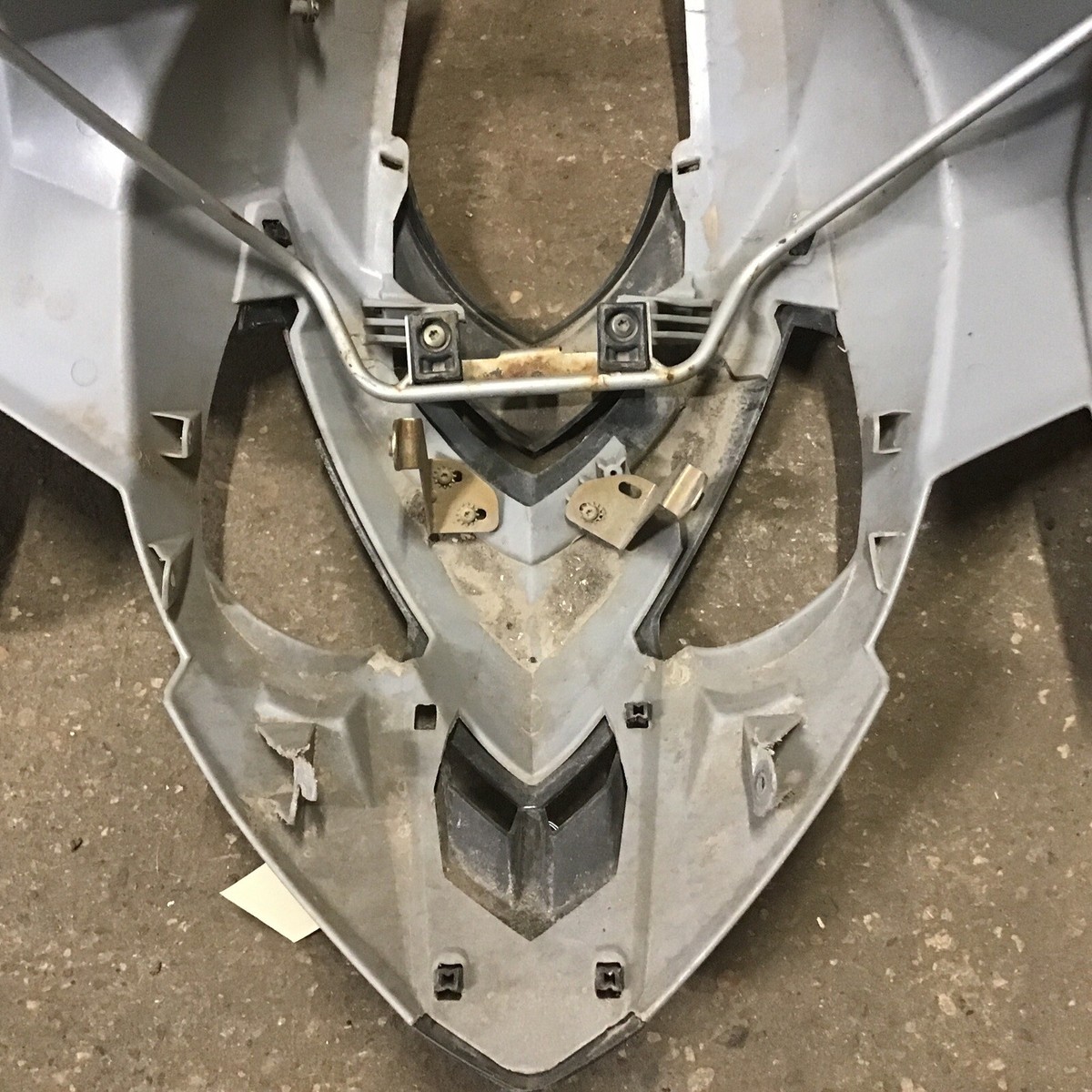 Fender Front Gray # 5434436 Polaris 2003 Predator 500 ATV Fender Front Gray # 5434436 Polaris 2003 Predator 500 ATV