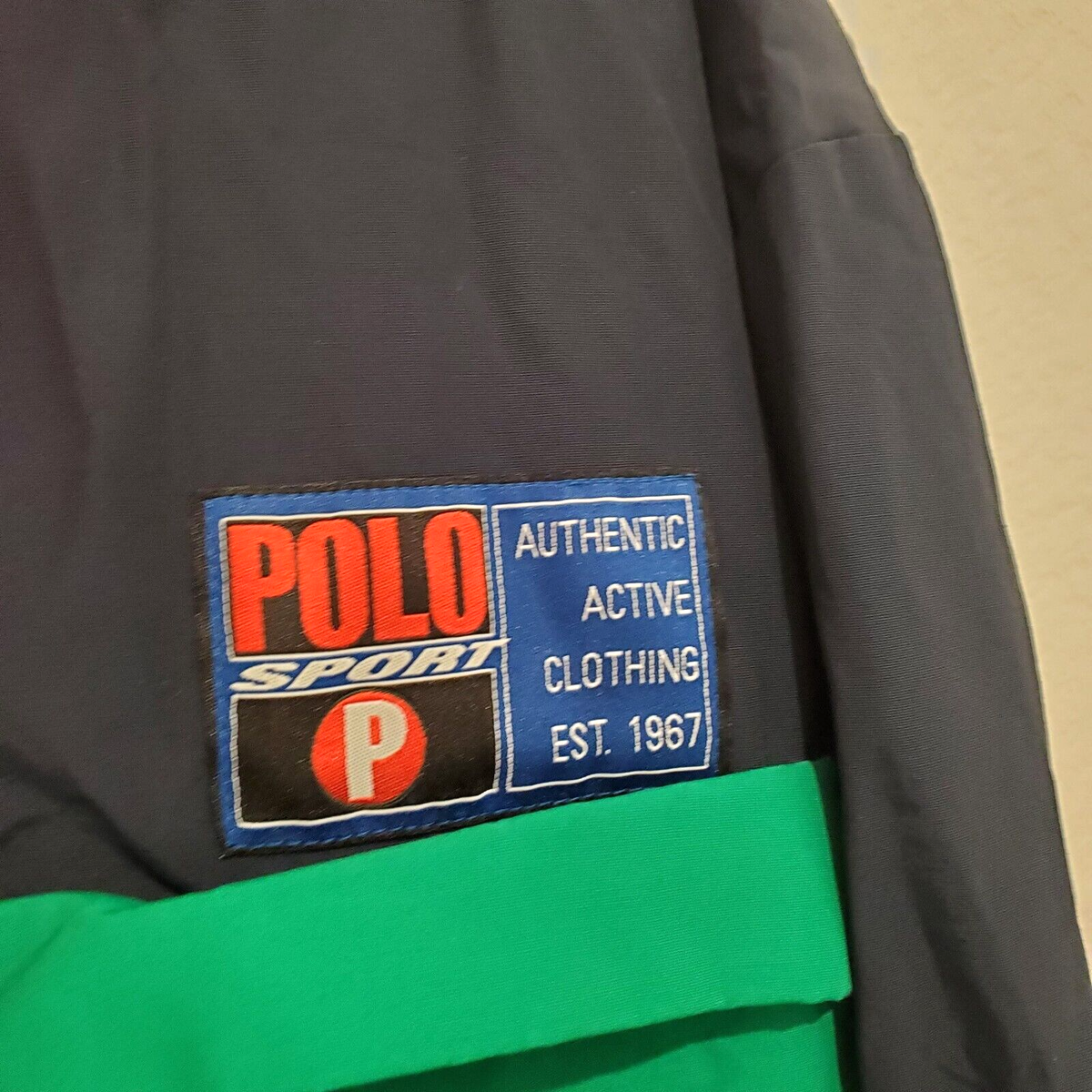 POLO SPORT ジャケット！ Vintage Polo Sport Ralph Lauren Jacket Large Yellow Blue