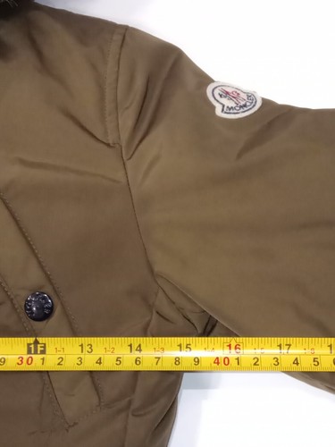 Authentic Moncler Arrious Parka jacket girls. Size 10 Years - Picture 16 of 17