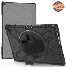 MicroSoft Surface Pro 4/5/6/7, AMZER Rugged Protective Case with Kickstand Cover