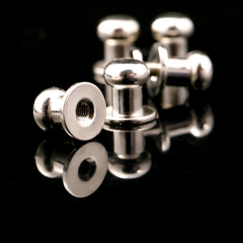 Copper Ball Head Stud Bag Wallet Belt Chicago Screw Back Rivet Stud 5 Colors - Picture 5 of 26
