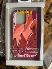 heyday Apple for iPhone 13 Pro Antimicrobial Case (Botanical Red)