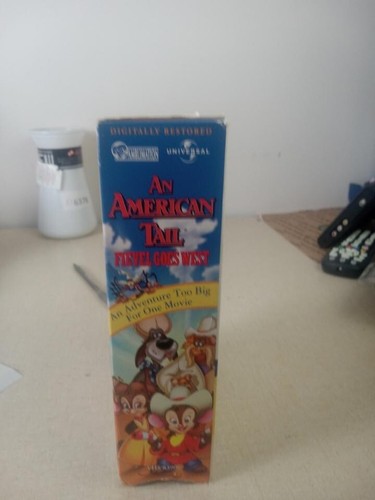 AN AMERICAN TAIL & FIEVEL GOES WEST~Digitally Restored Box Set of 2 VHS Tapes!! - Picture 5 of 5