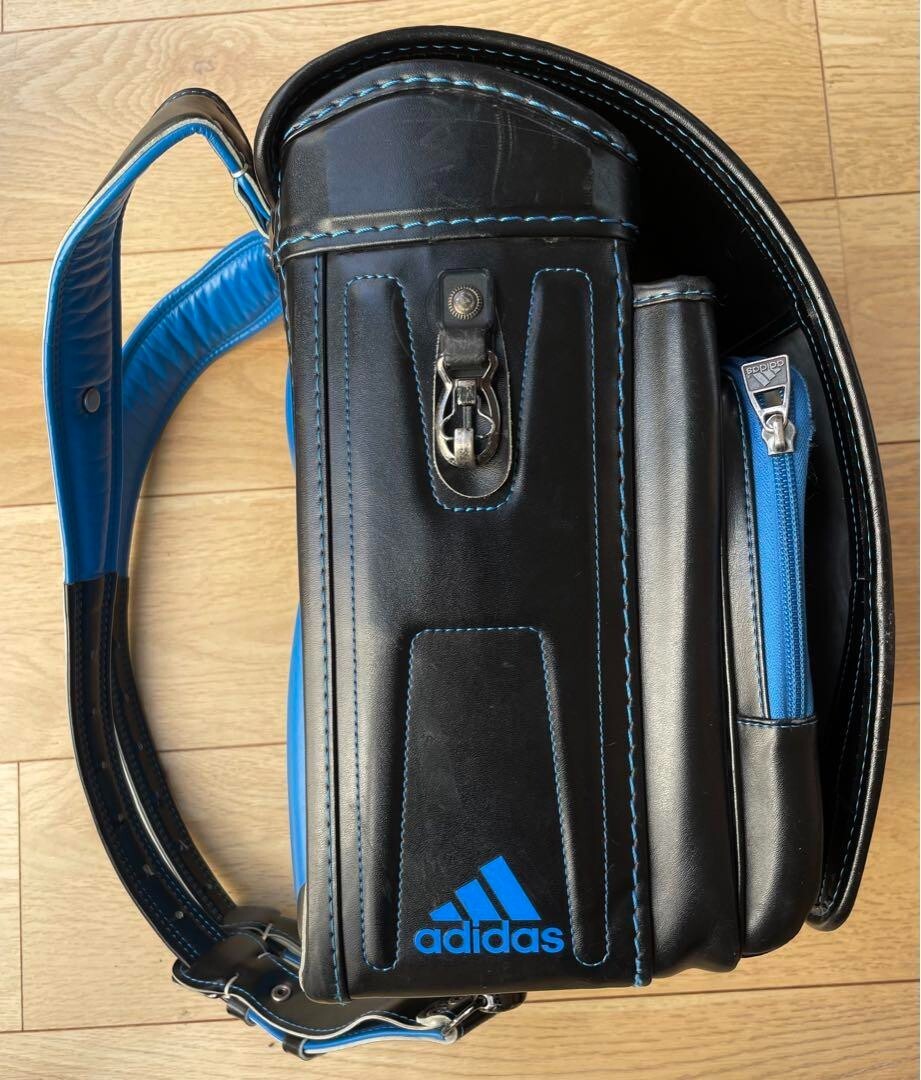 adidas backpack with japanese writing Adidas Nmd Japanese Writing Randoseru Japanese School Bag Kid's Backpack  Adidas Black Blue Japan #002