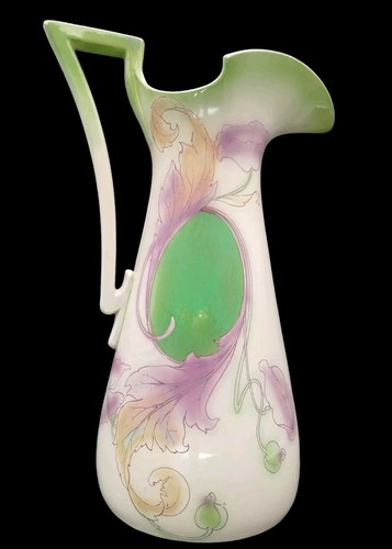 Antique Art Nouveau Vase The Foley Wileman & Co "Faience" England Big 16.5" Jug - Picture 2 of 23
