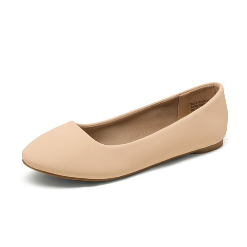 Women's Ballerina Ballet Flats Slip On Casual Shoes Comfort Flat Shoes Size 5-12 - Picture 34 of 61