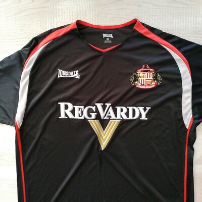 Maillot De Foot Sunderland Away 2005-2006 – Lonsdale, Taille XL, Homme (Très Bon état)