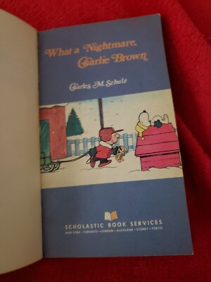 【中古】 What a Nightmare, Charlie Brown (A Charlie Brown special) / Charles M. Schulz 1978 WHAT A NIGHTMARE CHARLIE BROWN Charles Schulz Peanuts Snoopy