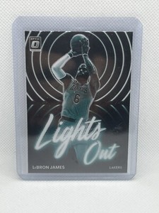 2022-23 Panini Donruss Optic Basketball Lights Out Holo LeBron James #6 AA1