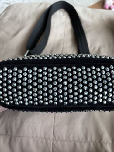 UnBranded, Black Studded Bling Purse Evening Bag, Studs, Bling Glitter 2880 - Picture 5 of 11
