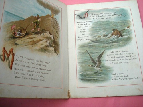 Raphael Tuck CRUISE OF THE WALNUT SHELL 1880 & Oregon School Awards 1894 - Picture 5 of 11