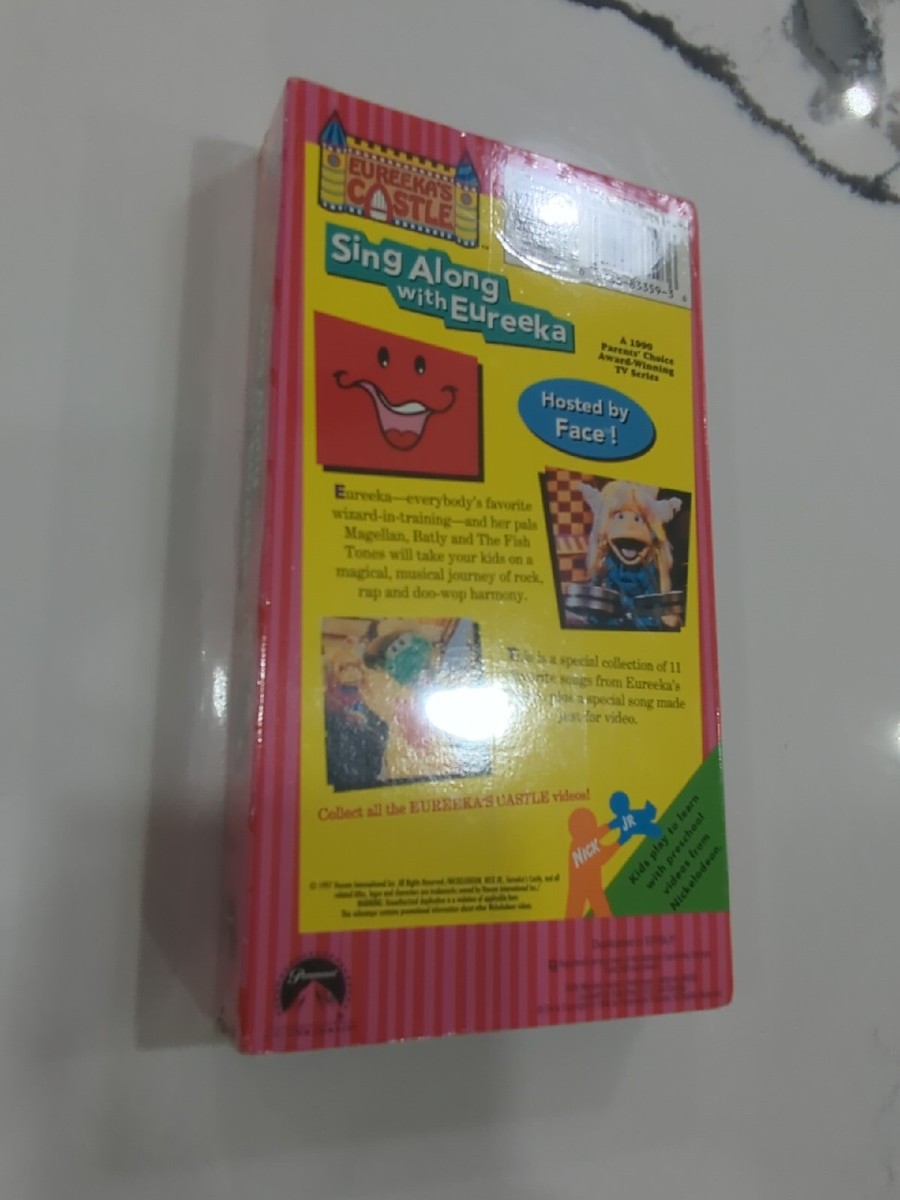 Nickelodeon Nick Jr Eureeka's Castle Sing Along VHS Screener New