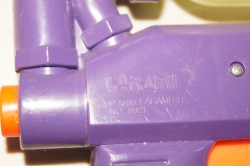 BROKEN Vintage 1990 Larami Super Soaker 30 Purple Water FUN For Fix or Parts 90s - Picture 4 of 8