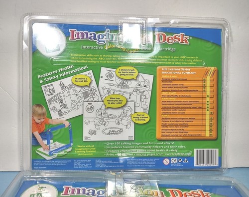 NEW Leap Frog Imagination Desk Tad Around Town & A Day With Pooh game - Picture 6 of 7