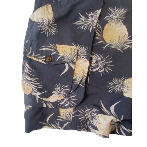 Lot of 2 Tommy Bahama XL Tropical Swim Trunks Shorts Pineapple Floral Good - Picture 7 of 12