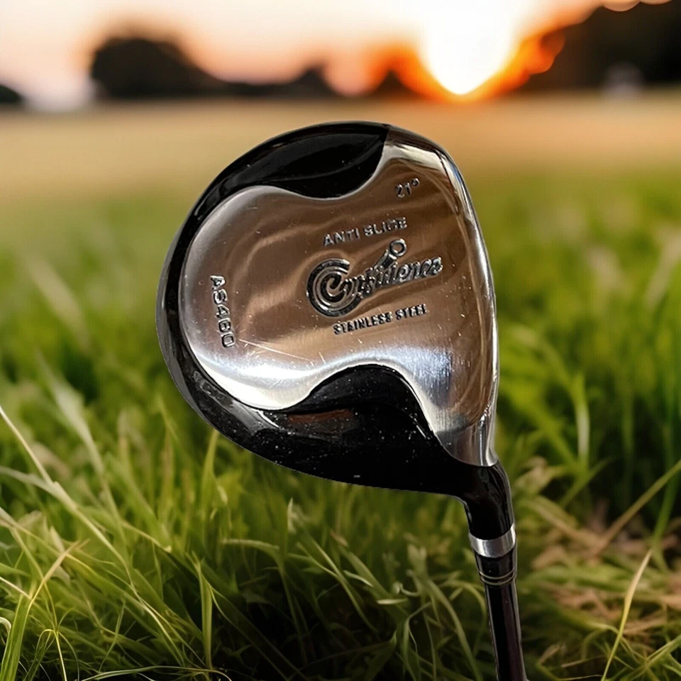 Confidence Golf AS460 Wood Hybrid Set (7w,4h,5h) RH R Flex Graphite W/ Covers - Image 2 of 4