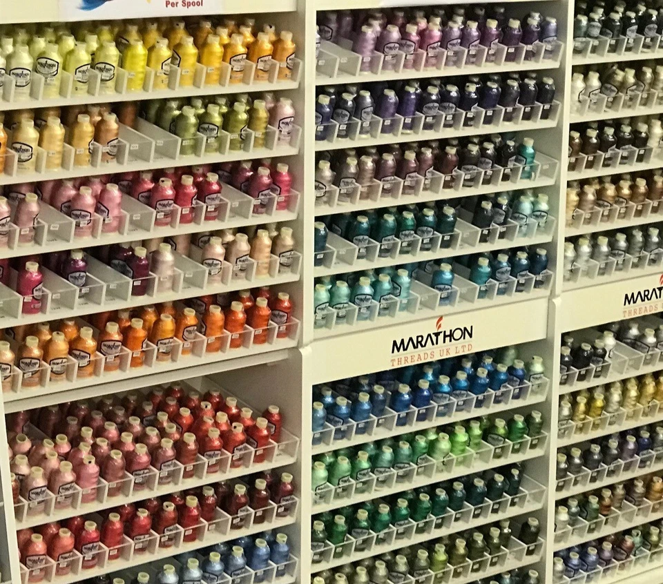 Embroidery Machine Thread Marathon Rayon for Brother Janome 400+ Colours 1,000m - Image 3 of 4