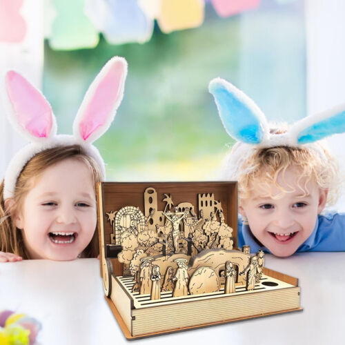 Family Easter Holy Week Gift, Easter Resurrection Scene Decor - Picture 8 of 11
