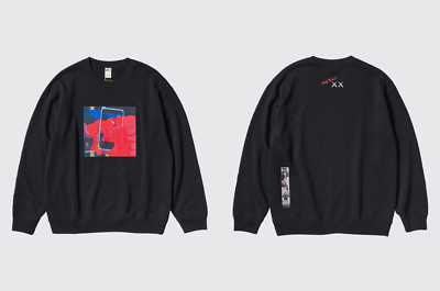 XLサイズ HUMAN MADE KAWS Made Sweatshirt Human Made × Kaws SWEATSHIRT KAWS #2 size XXL black Duck | eBay