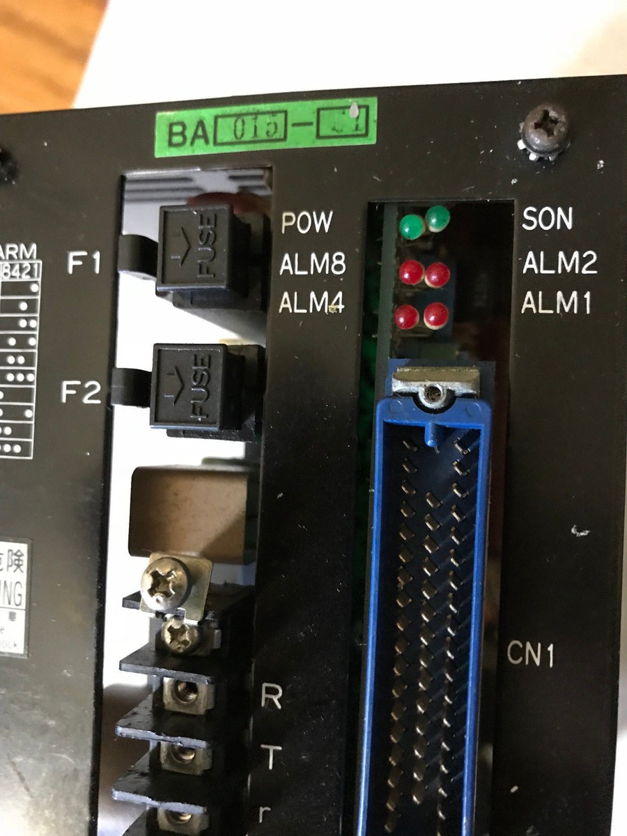 SANYO DENKI 65BA015VXK61,BA015-01 SERVO AMPLIFIER. PRS-1874D SANYO DENKI 65BA015VXK61,BA015-01 SERVO AMPLIFIER. PRS-1874D