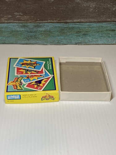 Mighty Morphin Power Rangers War Zords Card Game Replacement Box only (empty) - Picture 2 of 5
