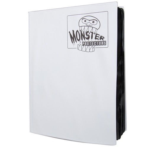 Monster 9 Pocket Trading Card Mega XL Binder - Matte White Album, Anti-Theft ... - 第 1/5 張圖片
