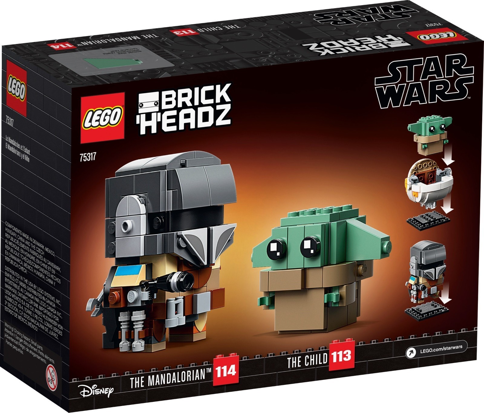 Lego Star Wars The Mandalorian & The Child 75317 BRAND NEW FREE Signed Postage