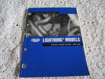 Harley Buell Lightning 2006 Ersatzteile Buch Parts Catalog 99571-06Y