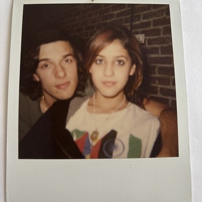 A Guy & A Girl Male/Female Portrait Color Polaroid Photo #3