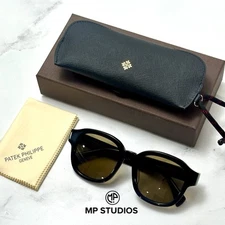 Patek Philippe Sunglasses Saffiano Leather Case AD VIP Gift