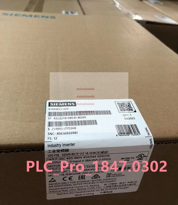 #ad 6SL3210 5BE31 8UV0 1PCS Brand New Siemens 6SL3210 5BE31 8UV0 Warranty 12 months $683.60
