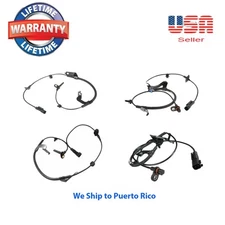 4 ABS Speed sensor Front Rear Right & Left Fit: 200 Sebring Avenger