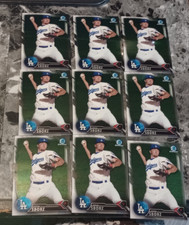 2016 Bowman Chrome - Prospects JOSH SBORZ Lot 9 LOS ANGELES DODGERS Rangers