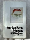 Being and Nothingness: Jean Paul Sartre ٠ 1984 Paperback Edition