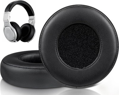Monster Beats Studio Pro Ersatz Ohrpolster aus veganem Leder (schwarz)