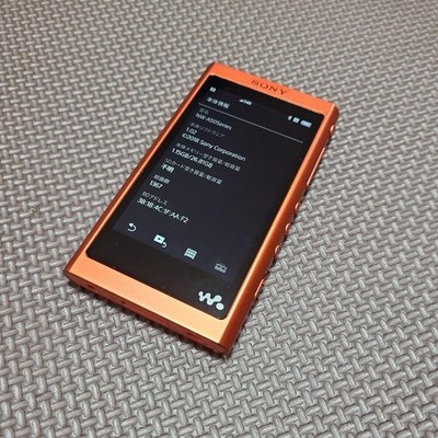 SONY ウォークマン NW-A56 Sony Walkman NW-A56 32GB Red Cinava MP3 Player Good Battery