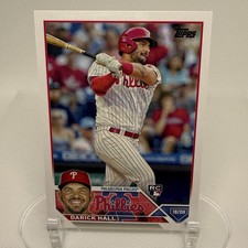 2023 Topps Darick Hall Rookie Card #209 Phillies RC. rookie card picture