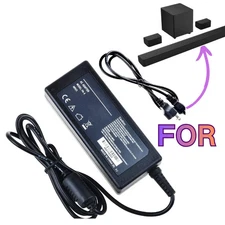 24V 2.7A AC Adapter for Vizio Sound Bar SoundBar Power Supply Cord Charger