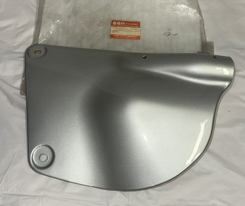 1976 77 Suzuki RM250 RM370 RM 250 370 Left Side number plate cover panel OEM