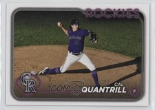 2024 Topps Series 2 Golden Mirror Image Variation Cal Quantrill #638 1i46