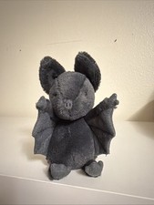 Jellycat London Ooky Bat Plush Stuffed Animal 6" RETIRED New Without tag