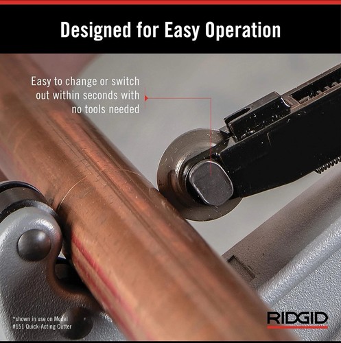 🆕 2 PACK’S - RIDGID 41317 PIPE & TUBE CUTTER REPLACEMENT WHEELS 2-PACK E-3469 - Picture 5 of 24