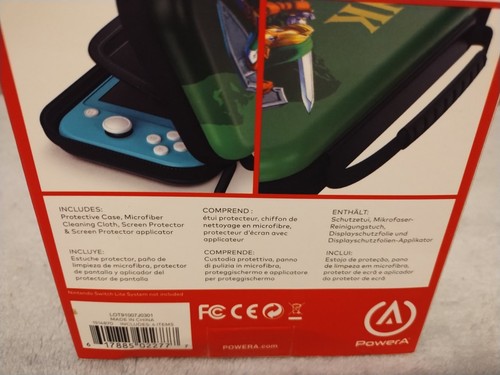 Nintendo Switch Lite Protection Case Kit The Legend of Zelda New in Box ~NEW - Picture 13 of 15